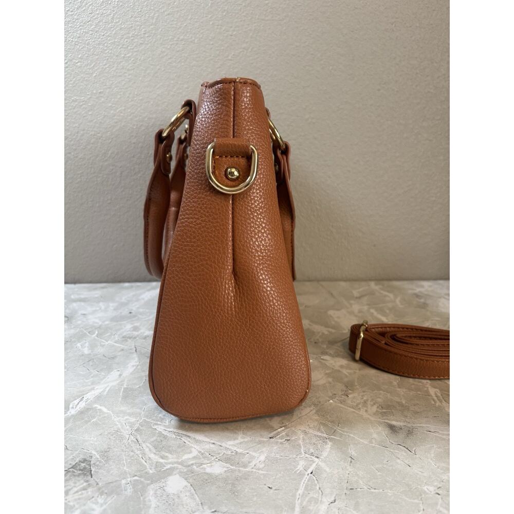 Danbury Mint Women's Leather Purse WITH Shoulder Strap Personalized RL - Picture 8 of 13